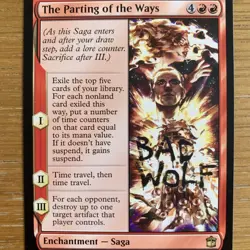 MTG The Parting of the Ways [Doctor Who] Near Mint Magic The Gathering Card Rare - Image 2