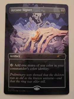 Arcane Signet (1492) (Galaxy Foil) Secret Lair Drop Foil NM MTG - Image 4