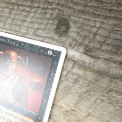 Magic The Gathering MTG Demonic Tutor Unlimited 1993 MP Good Ungraded - Image 7