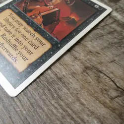 Magic The Gathering MTG Demonic Tutor Unlimited 1993 MP Good Ungraded - Image 8