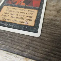 Magic The Gathering MTG Demonic Tutor Unlimited 1993 MP Good Ungraded - Image 9