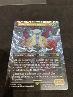 NM MTG Jenova, Ancient Calamity Borderless - Final Fantasy - 0346 - Image 1