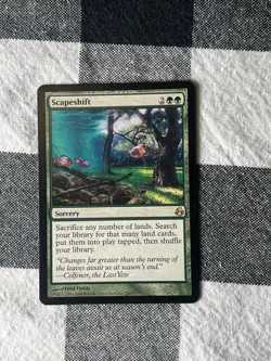 Scapeshift ~ LP ~ Morningtide Magic The Gathering ~ Mtg - Image 1
