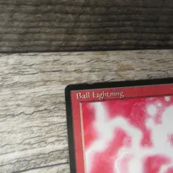 Magic The Gathering MTG Ball Lightning The Dark 1994 MP Good Ungraded - Image 4