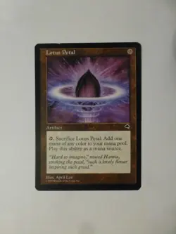 MtG Tempest Lotus Petal LP Flat Ship VCT123898 - Image 1