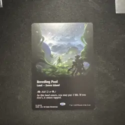 MTG magic EDGE OF ETERNITIES eoe rare BREEDING POOL x2  borderless And Regular - Image 1