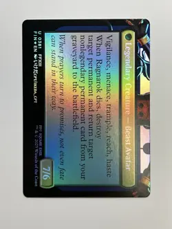 MTG Magic the Gathering FOIL Fang, Fearless l’Cie Borderless FIN - Image 4