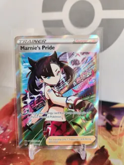 Marnie's Pride (Full Art) 171/172 Swsh09: Brilliant Stars Holo Pokemon TCG - Image 1