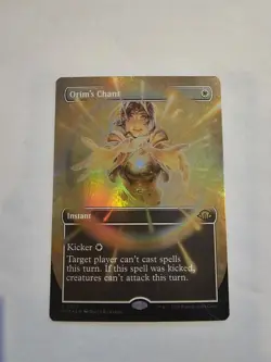 Orim's Chant (Borderless) Modern Horizons 3 Foil - Image 1