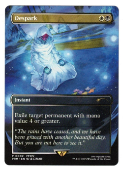 MTG DESPARK BORDERLESS FINAL FANTASY PROMO INSTANT NM REMOVAL COMMANDER FFXIV - Image 3