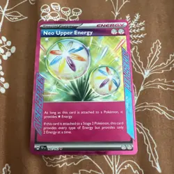 Neo Upper Energy - 162/162 SV Temporal Forces ACE SPEC Rare - NM - POKEMON TCG - Image 1