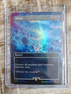 Ultima - Foil Final Fantasy Standard Showdown Promo English NM MTG - Image 2