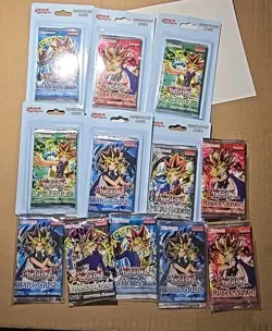 Konami YuGiOh Legend of Blue Eyes White Dragon Booster Pack Lot You Get It All - Image 8