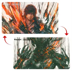 Ultra-Pro Final Fantasy MTG Clive, Ifrit's Dominant Double Sided Playmat - Image 1