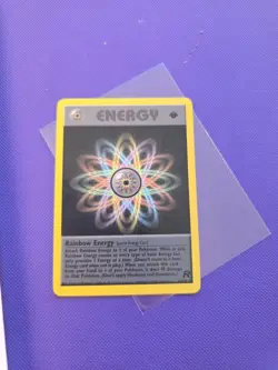 Pokemon Card Rainbow Energy Team Rocket 1st Edition Rare 80/82 Near Mint - Image 2