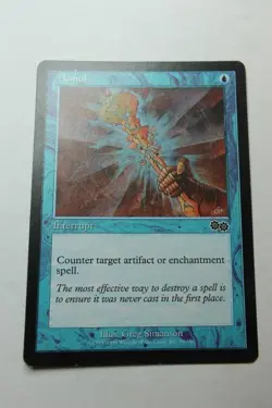 MTG Annul x1- -Urza's Saga-Lightly Played - Image 1