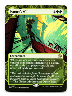 Nature's Will [Wilds of Eldraine: Enchanting Tales] MTG Magic NM/M 🌳🌳 - Image 3