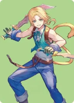 MTG Zidane, Tantalus Thief Art Card Art Series FINAL FANTASY - Image 1