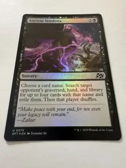Ancient Vendetta Aetherdrift Foil - Image 1