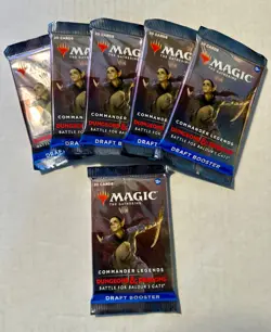 Magic the Gathering Commander Legends D&D Battle for Baldur's Gate Draft Packs - Image 2