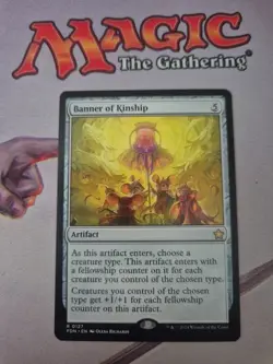 MTG - Banner of Kinship - Foundations - NM - Image 1