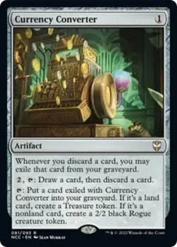 Currency Converter - Light Play MTG Commander: Streets of New Capenna - Image 1