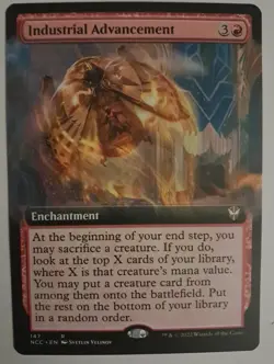 Industrial Advancement Extended NM Street of New Capenna Magic the Gathering MTG - Image 1