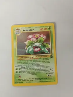 VENUSAUR BLACK STAR PROMO#13 HOLO RARE POKEMON CARD - Image 2