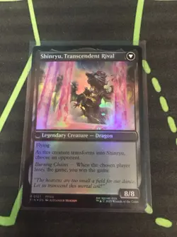 MTG Magic The Gathering Zenos Yae Galvus Foil FIN Rare Black Final Fantasy - Image 2