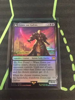 MTG Magic The Gathering Zenos Yae Galvus Foil FIN Rare Black Final Fantasy - Image 3