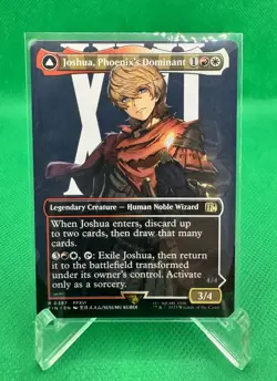 MAGIC THE GATHERING MTG FINAL FANTASY JOSHUA, PHOENIX'S DOMINANT BORDERLESS - Image 2