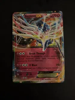 PokÃ©mon TCG Xerneas EX 2014 Black Star Promo Ultra Rare Holo Card #XY07 XY - Image 1