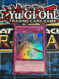 Yu-Gi-Oh! TCG Dust Tornado NM LCYW-EN095 Unlimited Ultra Rare Card - Image 1