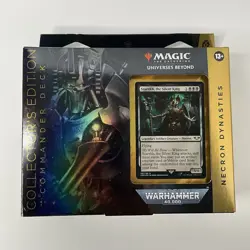 MTG Necron Dynasties Collector Ed. Warhammer 40k Commander Deck *New* Free Ship - Image 2