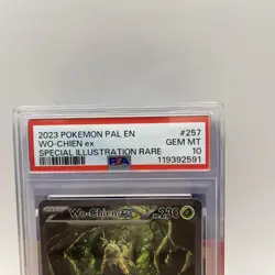 Pokemon TCG Wo-Chien ex 257/193 2023 PAL Special Illustration Rare Card - PSA 10 - Image 2