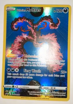 Pokemon Galarian Moltres SWSH284 Sword & Shield Promo Card Holo NM pack fresh #2 - Image 1