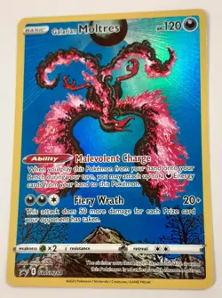 Pokemon Galarian Moltres SWSH284 Sword & Shield Promo Card Holo NM pack fresh #2 - Image 3