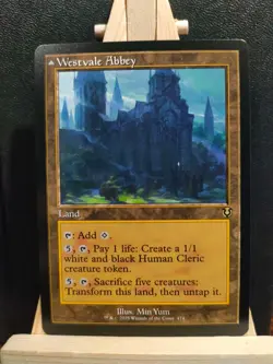 Westvale Abbey (Retro) - Innistrad Remastered - NM (see pics) - Rare - MTG - Image 4