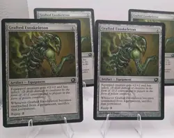 1 x Grafted Exoskeleton - Scars of Mirrodin #162/249 MTG LP/MP 5 available - Image 2