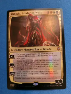 Dihada, Bin-der of Wills FOIL MTG Commander Dominaria United Mythic 1 NM - Image 1