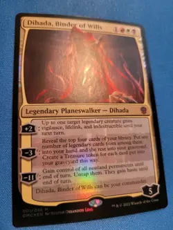 Dihada, Bin-der of Wills FOIL MTG Commander Dominaria United Mythic 1 NM - Image 2