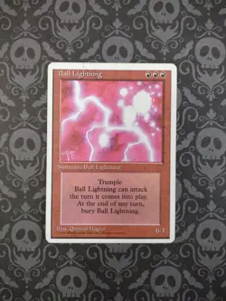 Ball Lightning MTG Core Set 4th Edition Regular - Image 3