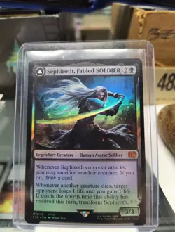Mth Final Fantasy Sephiroth Fabled Soldier Prerelease Foil - Image 3