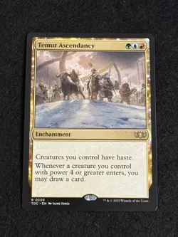 Temur Ascendancy Commander: Tarkir: Dragonstorm Regular MTG - Image 1