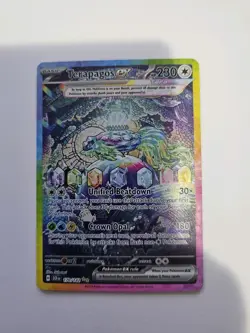 Pokemon: Terapagos ex - 170/142 - Special Illustration Rare - Stellar Crow - Image 8