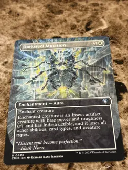 DARKSTEEL MUTATION Magic the Gathering MTG Commander Masters Borderless - Image 1