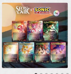 Magic The Gathering SECRET LAIR X SONIC: FRIENDS & FOES FOIL EDITION (6 BUNDLES) - Image 2