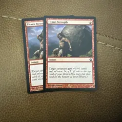 MTG Titan's Strength Theros 145/249 Regular Common X2 - Image 2