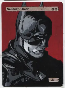 Nantuko Shade ALTERED ART MTG Rare Magic Hand Painted SEE DESCRIPTION - Image 2