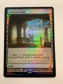 ANCIENT TOMB ZENDIKAR EXPEDITION MASTERPIECE 36/45 NM GORGEOUS COPY! MTG MAGIC - Image 4